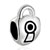 Mothers Day Gifts Heart Lock Fit All Brands Silver Plated Beads Charms Bracelets