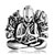 Mothers Day Gifts Thousand Hands Bodhisattva Fit All Brands Silver Plated Beads Charms Bracelets