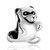 Mothers Day Gifts Cute Baby Teddy Bear Heart Forever Love Animal Fit All Brands Silver Plated Beads Charms Bracelets