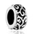 Beautiful Engraved Silver Plated Beads Charms Bracelets