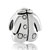Cute Coat Silver Plated Beads Charms Bracelets