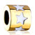 22K White Drip Star All Brand Gold Plated Beads Charms Bracelets