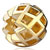 22K Hollow All Brand Gold Plated Beads Charms Bracelets