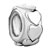 Hearts One By Love Silver Plated Beads Charms Bracelets