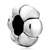 Floral Round Silver Plated Beads Charms Bracelets
