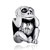 Hear No Evil Monkey Fit All Brands Silver Plated Beads Charms Bracelets