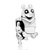 Happy Animal Friends 925  Sterling Silver Beads Charms Bracelets Fit All Brands