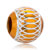 Deep Yellow Aluminum Fit All Brands Silver Plated Beads Charms Bracelets