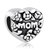 Heart With Love Silver Plated Beads Charms Bracelets