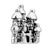 Princess Fairytale Castle Fit All Brands &  Silver Plated Beads Charms Bracelets