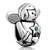 Angel With March Birthstone