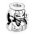 Guardian Angel Aperture Fit All Brands &  Silver Plated Beads Charms Bracelets