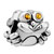 Jewelry November Birthstone Crab Fit All Brands &  Silver Plated Beads Charms Bracelets