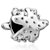 Starfish Shape Silver Plated Beads Charms Bracelets