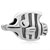 Beak Fish Silver Plated Beads Charms Bracelets
