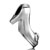 Cute High Heel Silver Plated Beads Charms Bracelets