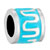 Blue Hoop With Wave Beads Charms Bracelets