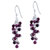 Garnet Cluster Earrings