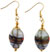 White Enamel Earrings