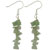 Green Aventurine Stone Chip Beads Earrings Christmas
