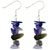 Amethyst Chip Sterling Silver Earrings