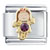 February Birthstone Cute Girl Italian Charm