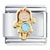 March Birthstone Cute Girl Italian Charm