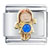 September Birthstone Cute Girl Italian Charm