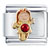 October Birthstone Cute Girl Italian Charm