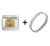 Gold Lizzie Mcguire Combination Italian Charm Bracelet