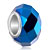 Brown And Blue Rhombic Murano Glass Beads Charms Bracelets