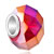 Deep Purple Crystal Murano Glass Beads Charms Bracelets