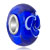 Deep Blue With Pattern European Beads