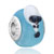 Aquamarine Blue Ball Lovely Mouse All Brand Murano Glass Beads Charms Bracelets