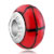 Red And Black Diamonds Polymer Clay Beads Charms Bracelets