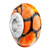Orange And Black Irregular Shapes Polymer Clay Beads Charms Bracelets