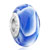 White And Pale Blue Irregular Shapes Polymer Clay Beads Charms Bracelets