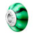 Green And Black Vertical Bars Polymer Clay Beads Charms Bracelets