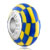 Yellow And Blue Quadrilateral Polymer Clay Beads Charms Bracelets
