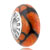 Black Grid Fireopal 925  Sterling Silver Murano Glass Beads Charms Bracelets Fit All Brands