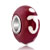White Abstract Drawing Slim Fit All Brands Murano Glass Beads Charms Bracelets