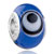 Black Dots And Circle Fit All Brands Murano Glass Beads Charms Bracelets