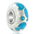 Blue Leaf Murano Glass Beads Charms Bracelets