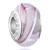 Grey Violet Inner Translucent Murano Glass Beads Charms Bracelets