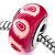 Pink Dots Circle Fit All Brands Beads Charms Bracelets