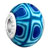 Blue Square Christmas Fit All Brands Beads Charms Bracelets