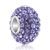 Gorgeous Pink October Birthstone Sterling Silver Solid Core Beads Charms Bracelets