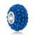 Gorgeous September Birthstone Sterling Silver Solid Core Beads Charms Bracelets