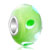 Peridot With Little Green Hearts Murano Glass European Beads