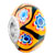 Yellow Blue Flowers Gorgeous Fit All Brands Murano Glass Beads Charms Bracelets